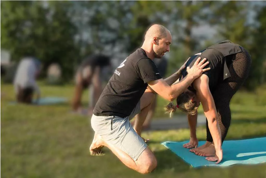 yoga lesson